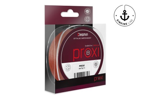 Delphin PROXI 8 barna 0,08mm 4,8kg 130m