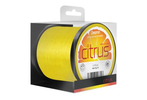 Delphin CITRUS / sárga 0,30mm 6,8kg 600m