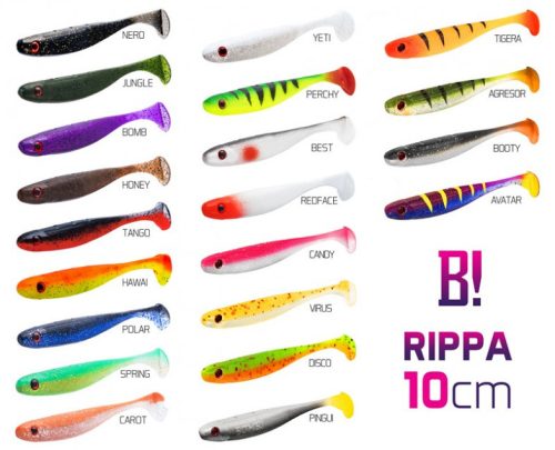 BOMB! Gumihal Rippa / 5db 10cm/TIGERA