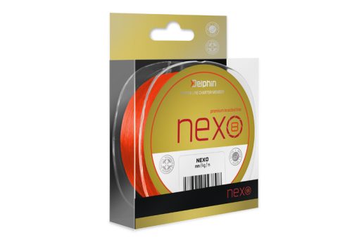 Delphin NEXO 8 / fluo narancsszínű 0,10mm 6,2kg 130m