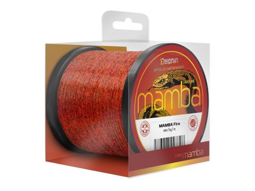 Delphin MAMBA Carp / Fire 0,28mm 6,1kg 300m