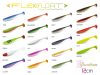 Gumihal Delphin ZANDERA FlexiFLOAT UVs / 5db 12cm/CANDY