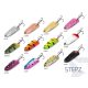 Delphin STEPZ StripSCALE támolygó kanál 10g CANDY Hook #2