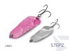 Delphin STEPZ StripSCALE támolygó kanál 10g CANDY Hook #2