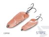 Delphin STEPZ StripSCALE támolygó kanál 10g SunGOLD Hook #2