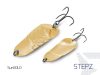 Delphin STEPZ StripSCALE támolygó kanál 10g SunGOLD Hook #2