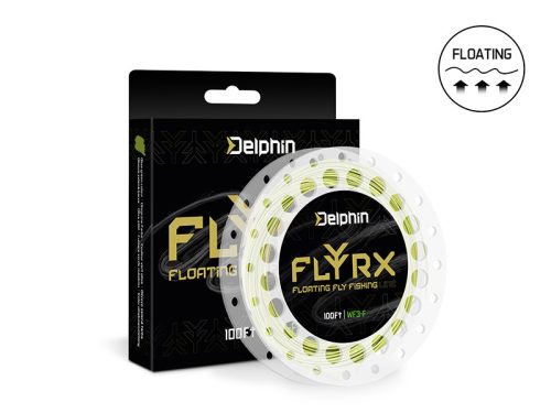 Delphin FLYRX fonott legyezőzsinór WF3-F / 100 FT