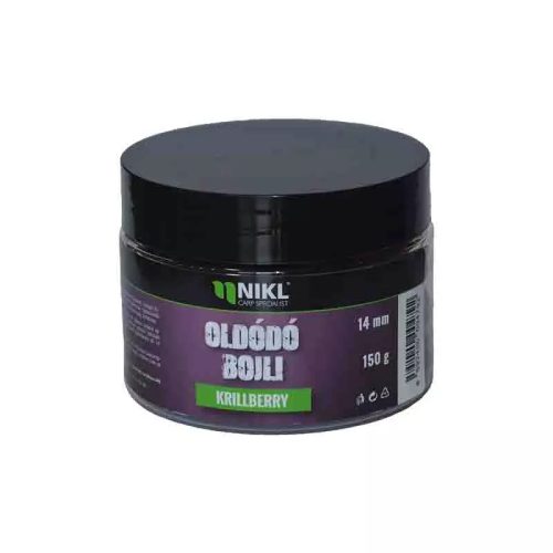 Nikl oldódó bojli Krill Berry 14mm 150g