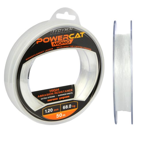 Powercat harcsázó előkezsinór mono 50m 1.3mm