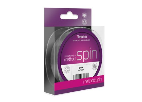 Delphin METHOD SPIN  szürke 0,18mm 3,0kg 200m