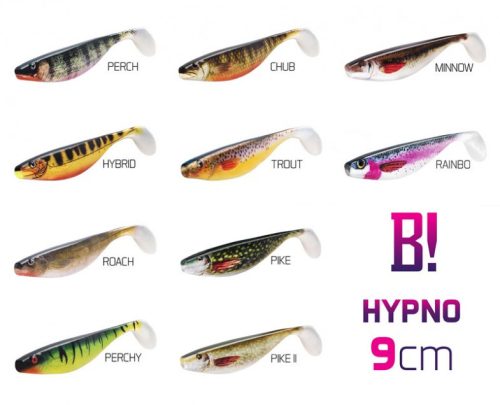 BOMB! Gumihal HYPNO / 3db 9cm/3D PERCH