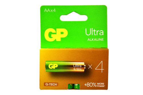 GP ULTRA ALKALINE LR6 15AU AA TARTÓS ELEM 4DB/BLISZTER