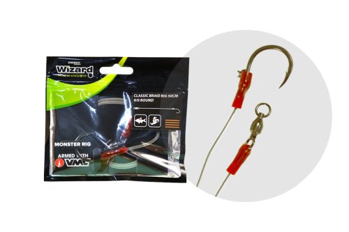 WIZARD MONSTER CLASSIC BRAID RIG 9/0 ROUND