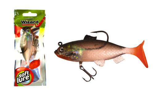 WIZARD SWIMBAIT BIG PERCH 4 INCH  HOLOBROWN