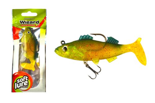 WIZARD SWIMBAIT PERCH 3 INCH YELLOWHOLO