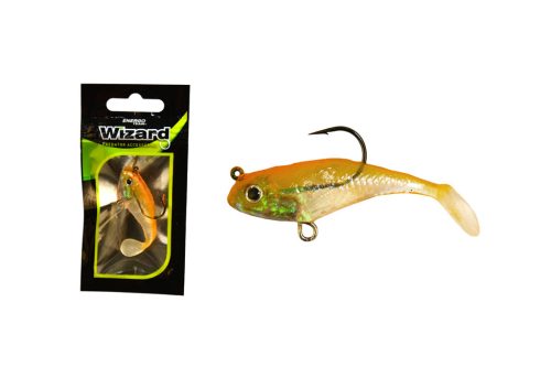 WIZARD SWIMBAIT PADDLE SHAD 2 INCH ORANGEMAX