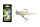 WIZARD SWIMBAIT PADDLE SHAD 2 INCH WHITE