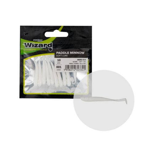 WIZARD PADDLE MINNOW COL. 001 10PCS/BAG