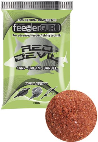 TIMÁR MIX FEEDER GURU RED DEVIL 1KG