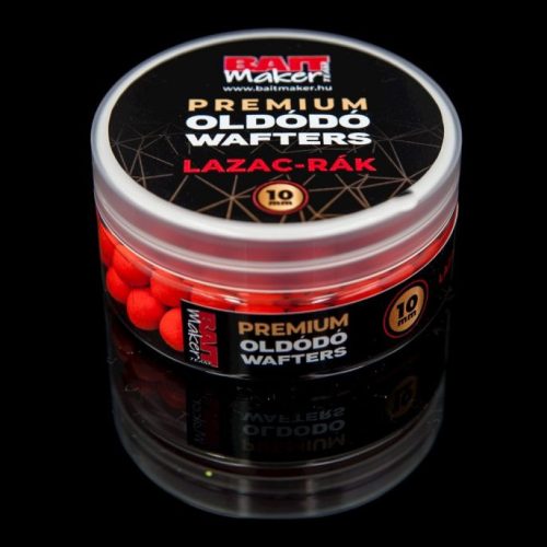 BAIT MAKER Premium Oldódó Wafters 10 mm Lazac és Rák 30 g