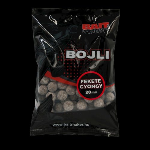 Bait Maker Bojli 20 mm Fekete Gyöngy 800 g