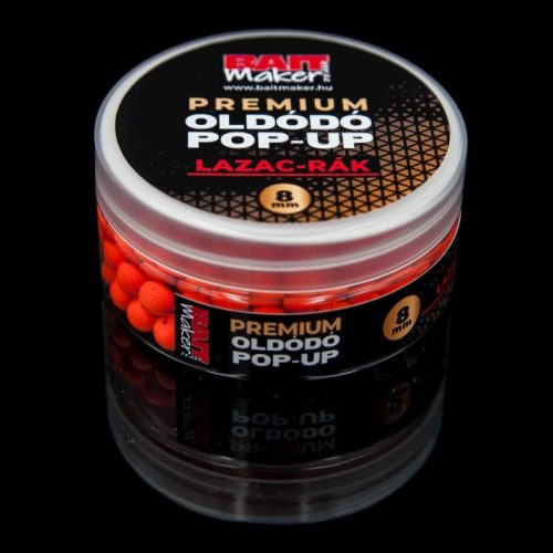 BAIT MAKER Premium Oldódó Pop Up 8 mm Lazac és Rák 20 g