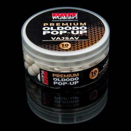 BAIT MAKER Premium Oldódó Pop Up 10 mm Vajsav 25 g