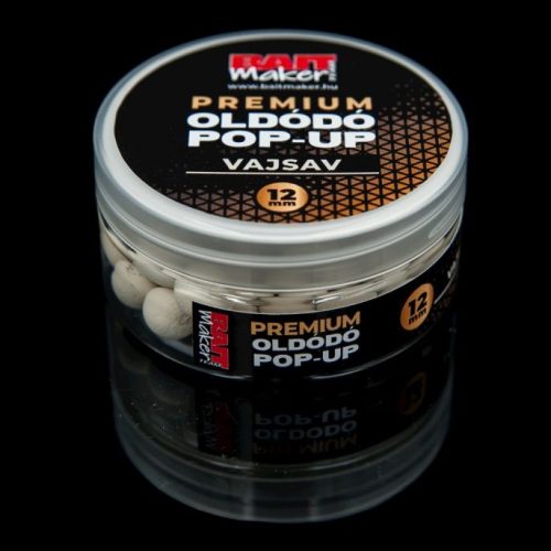 BAIT MAKER Premium Oldódó Pop Up 12 mm Vajsav 25 g