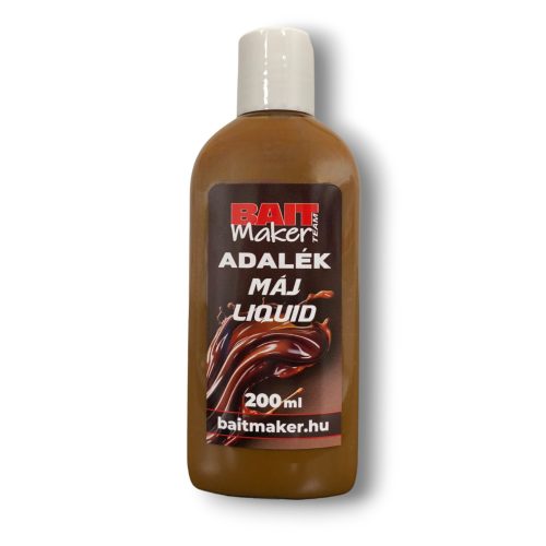 BAIT MAKER Adalék - Máj Liquid 200ml