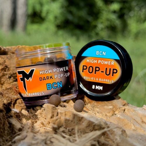 Feedermánia HIGH POWER DARK POP-UP BOILIES & BARRELS 8 MM BCN