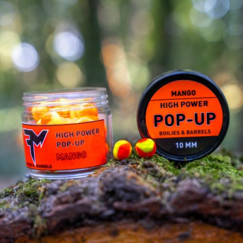 Feedermánia HIGH POWER POP-UP BOILIES & BARRELS 10 MM MANGO