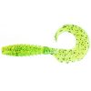 FISHUP_FANCY GRUB 1" (12PCS.), #026 - FLO CHARTREUSE/GREEN