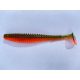 FISHUP_U-SHAD 4" (8PCS.), #205 - WATERMELON/FLO ORANGE