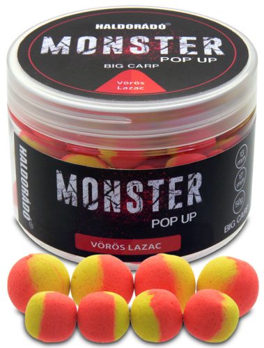 Haldorádó MONSTER Pop Up Big Carp 13, 17 mm - Vörös Lazac