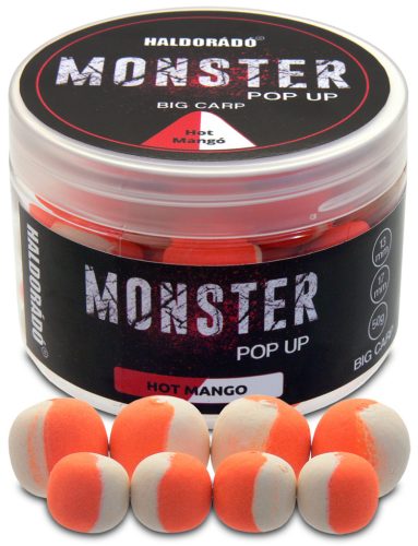 Haldorádó MONSTER Pop Up Big Carp 13, 17 mm - Hot Mangó