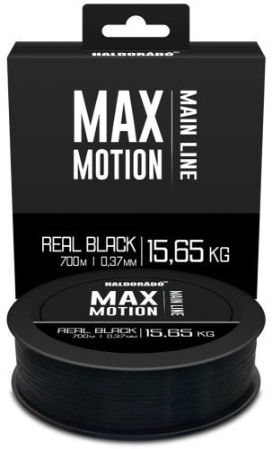 HALDORÁDÓ MAX MOTION Real Black 0,37 mm / 700 m - 15,65 kg