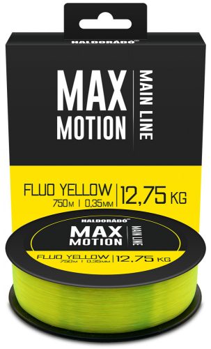 HALDORÁDÓ MAX MOTION Fluo Yellow 0,35 mm / 750 m - 12,75 kg