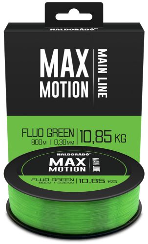 HALDORÁDÓ MAX MOTION Fluo Green 0,30 mm / 800 m - 10,85 kg