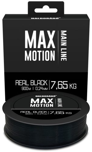 HALDORÁDÓ MAX MOTION Real Black 0,24 mm / 900 m - 7,65 kg