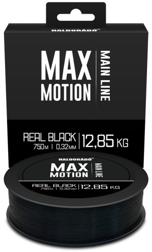 HALDORÁDÓ MAX MOTION Real Black 0,32 mm / 750 m - 12,85 kg