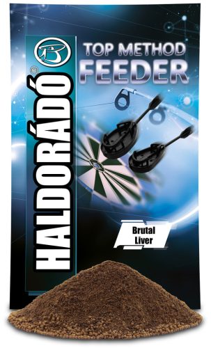 Haldorádó Top Method Feeder etetőanyag - Brutal Liver