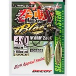 DECOY WORM230G MAKISASU BLADE #1/0-2.5G GOLD