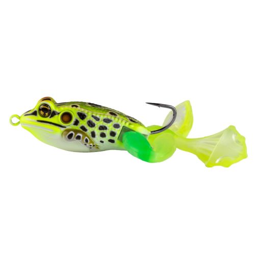 LIVETARGET THE ULTIMATE FROG STRIDE BAIT FLORO GREEN / YELLOW 50 MM 21 G