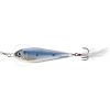 LIVETARGET FLUTTER SHAD JIGGING SPOON SILVER/BLUE50 MM 11 G