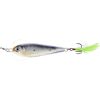 LIVETARGET FLUTTER SHAD JIGGING SPOON GLOW/BLACK 50 MM 11 G