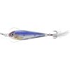 LIVETARGET FLUTTER SHAD JIGGING SPOON SILVER/VIOLET 50 MM 11 G