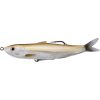 LIVETARGET SHINER WALKING BAIT AMBER/SILVER FLAKE 115 MM 14 G