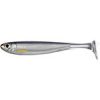 LIVETARGET SLOW-ROLL SHINER PADDLE TAIL SILVER/PEARL 85 MM