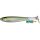 LIVETARGET SLOW-ROLL SHINER PADDLE TAIL SILVER/GREEN 100 MM