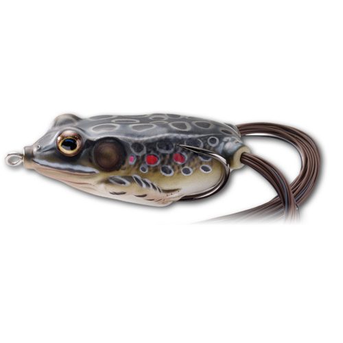 LIVETARGET FROG WALKING BAIT BROWN/BLACK 45 MM 7 G